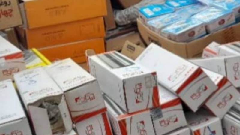 کشف بیش از ۲ میلیارد ریال کالای قاچاق در جیرفت